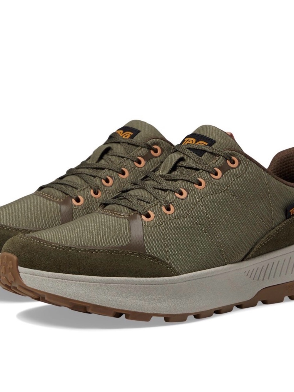 Teva Ellwood Women's Hiking Shoes Size 8.5 Olive Green Sneakers 1155271 NEW WOB